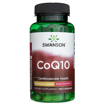 Swanson CoQ10 120 mg – 100 kapsulių