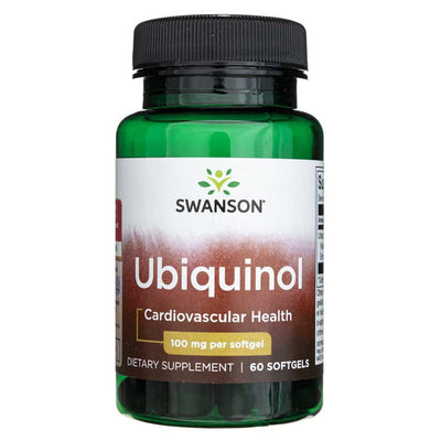 Swanson Ubichinolis 100 mg - 60 kapsulių