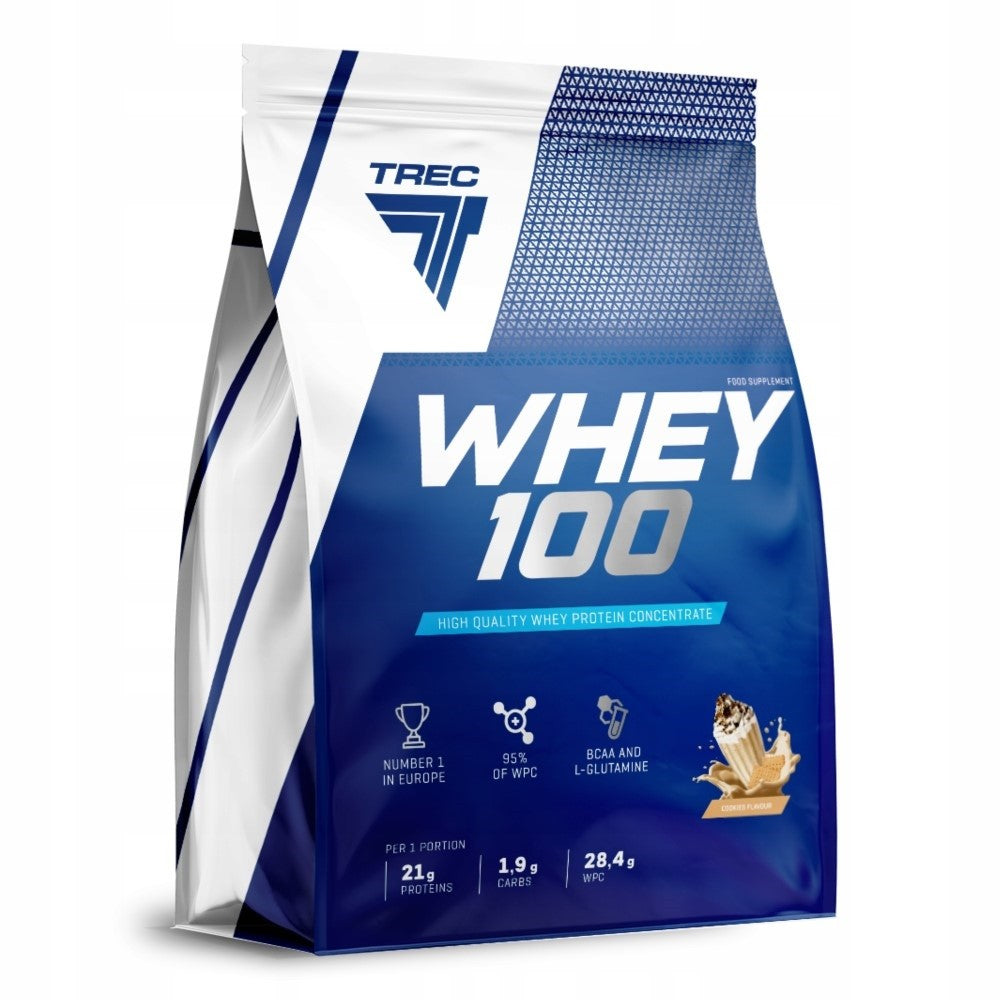 Trec Whey 100 išrūgų baltymų koncentrato sausainiai - 2275 g