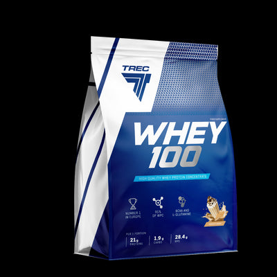 Trec Išrūgų baltymų koncentratas Whey 100, sausainiai - 900 g