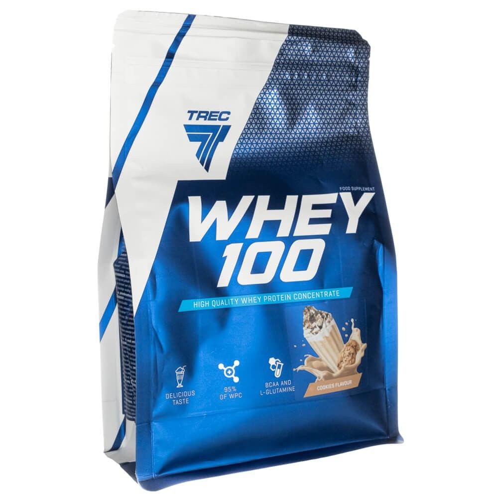 Trec Išrūgų baltymų koncentratas Whey 100, sausainis - 700 g