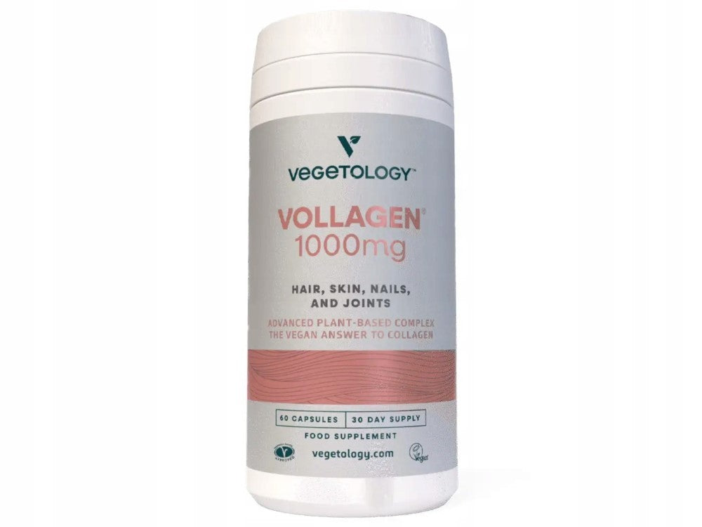 Vegetology Vollagen (veganiškas kolagenas) 1000 mg - 60 kapsulių