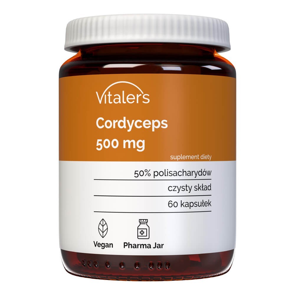 Vitaler's Cordyceps 500 mg - 60 kapsulių