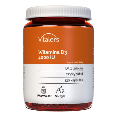 Vitaler's Vitaminas D3 4000 TV – 120 Softgels