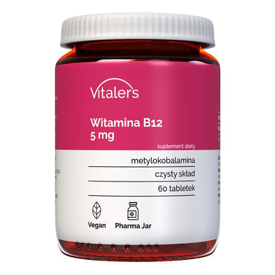 Vitaler's Vitaminas B12 5 mg – 60 tablečių