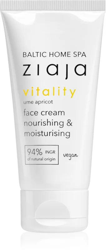 Ziaja Baltic Home Spa Vitality moisturizing and nourishing face cream, 50 ml