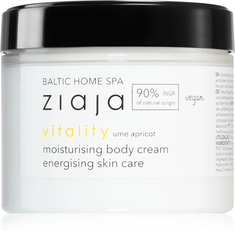 Ziaja Baltic Home Spa Vitality moisturizing body cream, 300 ml