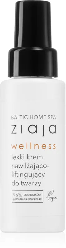 Ziaja Baltic Home Spa Wellness light texture moisturizing cream with firming effect, 50 ml