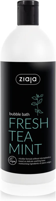 Ziaja Bubble Bath Fresh Tea Mint bath foam, 500 ml