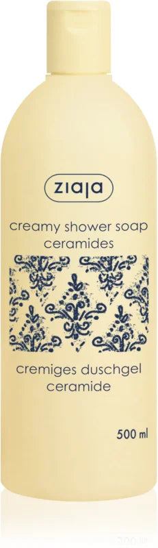 Ziaja shower soap of creamy consistency with ceramides, 500 ml