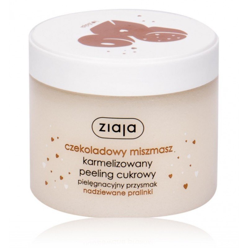 Ziaja Chocolate Mix body scrub, 300 ml