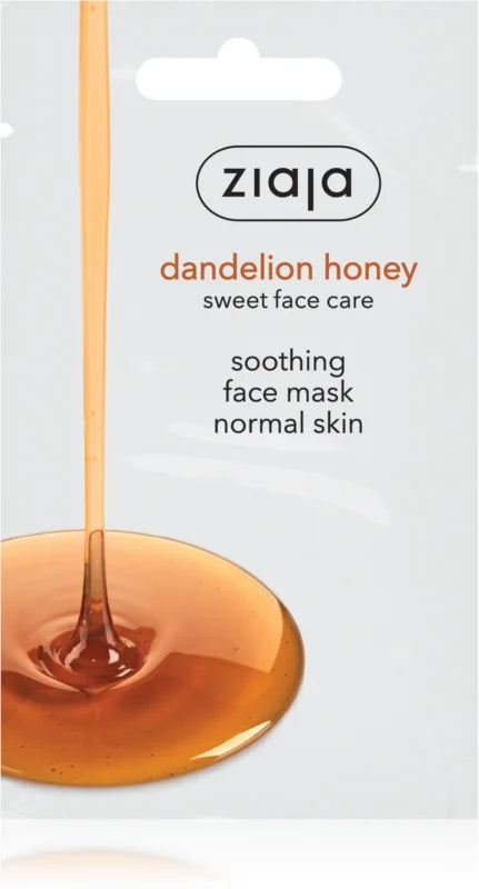 Ziaja Dandelion Honey nourishing honey mask, 7 ml