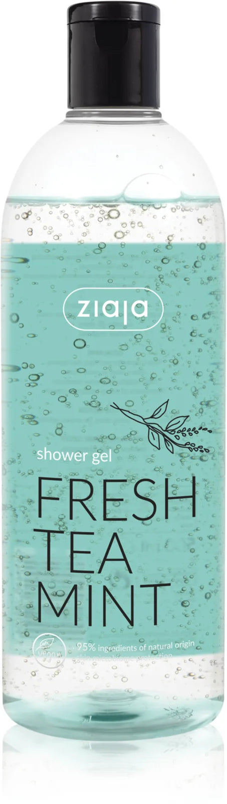 Ziaja Fresh Tea Mint refreshing shower gel, 500 ml