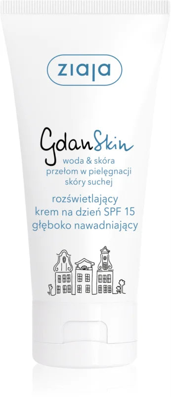 Ziaja GdanSkin brightening cream SPF 15, 50 ml