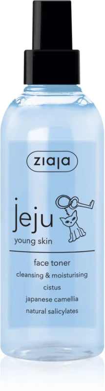 Ziaja Jeju Young Skin spray toning facial tonic for young skin, 200 ml