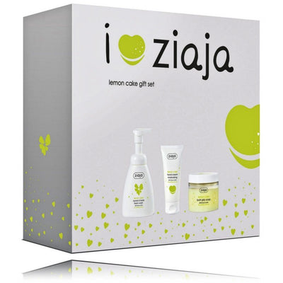 Ziaja Lemon Cake set (hand and body cleansing foam 250 ml + shower gel 250 ml + hand cream 50 ml)