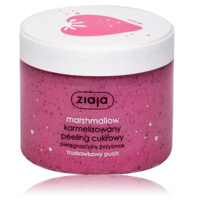 Ziaja Marshmallow sugar body scrub, 300 ml