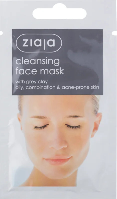 Ziaja cleansing face mask with gray clay 7ml