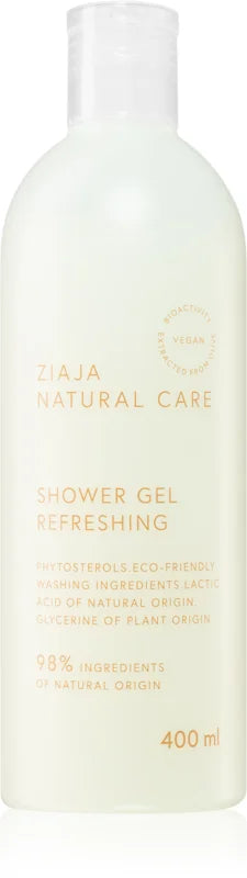 Ziaja Natural Care refreshing shower gel 400ml