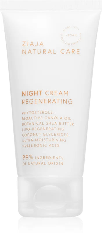 Ziaja Natural Care night regenerating cream, 50 ml