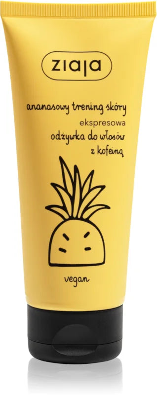 Ziaja pineapple refreshing conditioner with caffeine, 100 ml