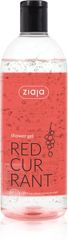 Ziaja Red Currant energizing shower gel, 500 ml