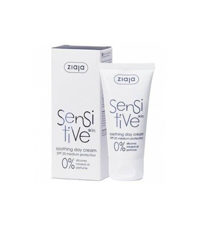 Ziaja Sensitive sensitive skin soothing day cream, 50 ml