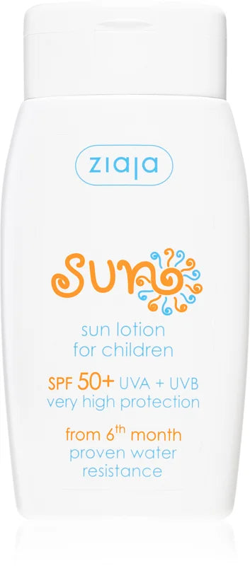 Ziaja Sun Line sun protection body lotion for children spf 50+, 125 ml