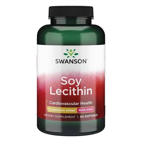 Swanson Lecitinas 1200mg 90 Kapsulių kaina