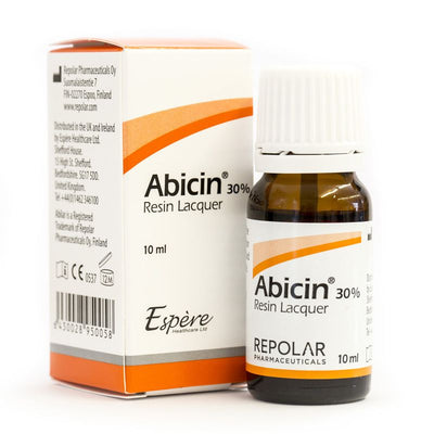 ABICIN 30% Sakų lakas nuo grybelio, 10ml kaina