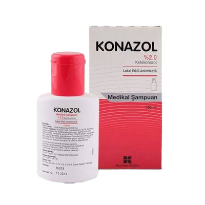 KONAZOL šampūnas su ketokonazoliu , 100 ml kaina